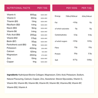 Daily Collagen + Hydration Raspberry